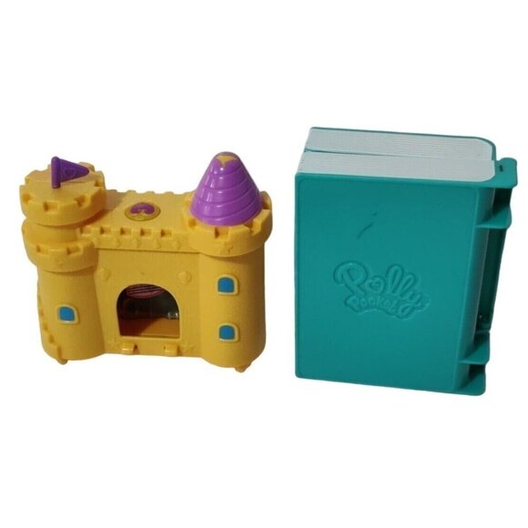 Polly Pocket Big Pocket World Sandcastle and Mini Middle School Playsets ONLY - Picture 2 of 14